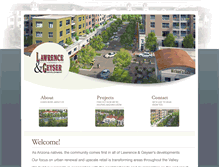 Tablet Screenshot of lawrenceandgeyser.com